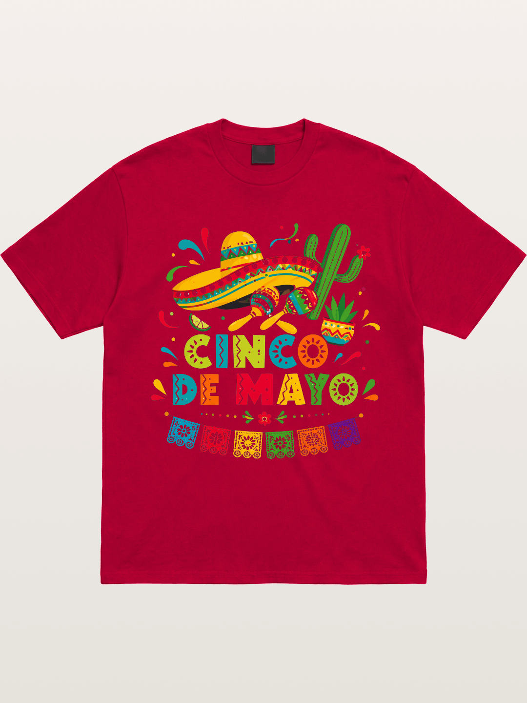 Cinco De Mayo Fiesta Art Gildan T-shirt
