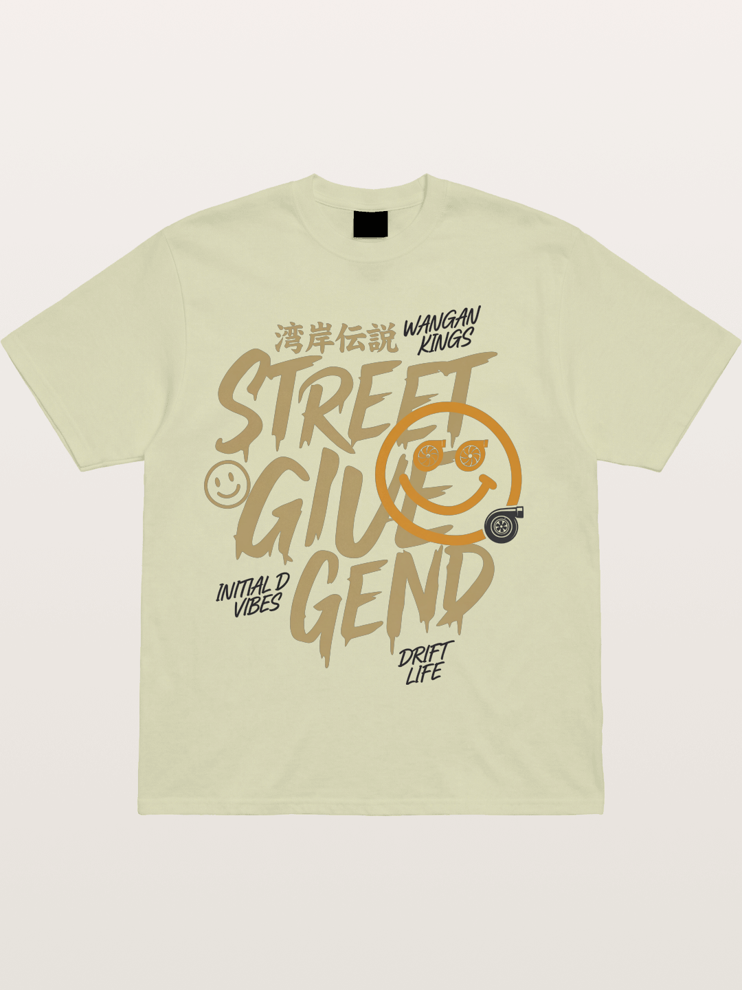 Street Glue Cotton T-shirt