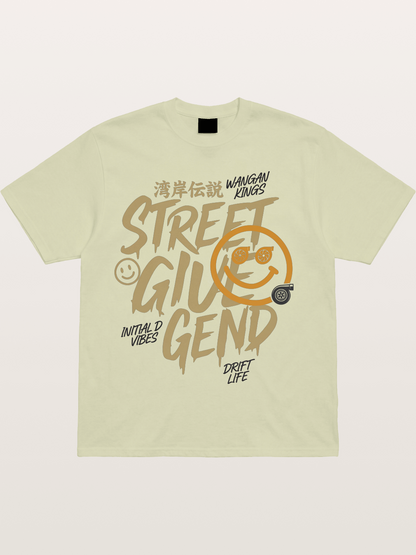 Street Glue Cotton T-shirt