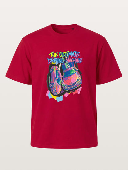 Graffiti BMW Driving Machine Gildan T-shirt