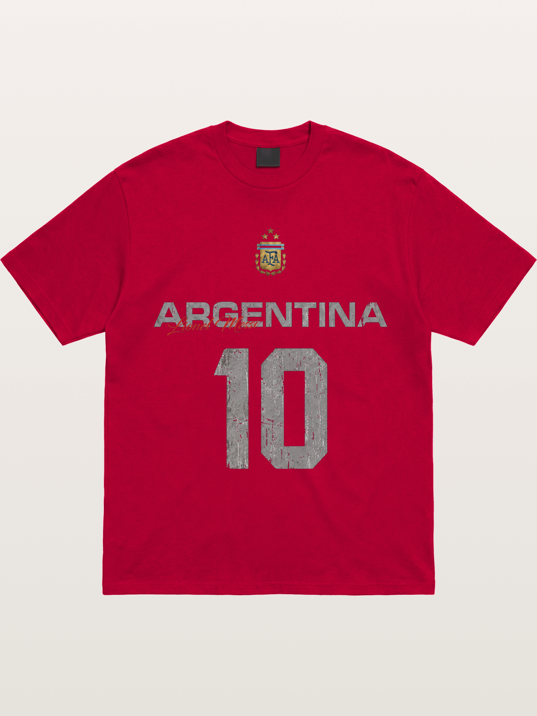 Argentina Messi 10 Retro Gildan T-shirt
