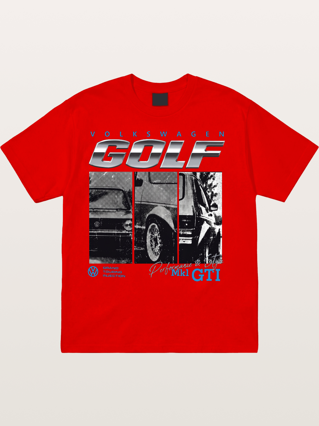 Volkswagen Golf MK1 Retro Cotton T-shirt
