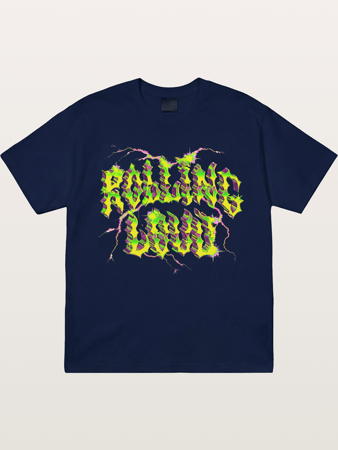 Rolling Loud Neon Lightning Art Gildan T-shirt
