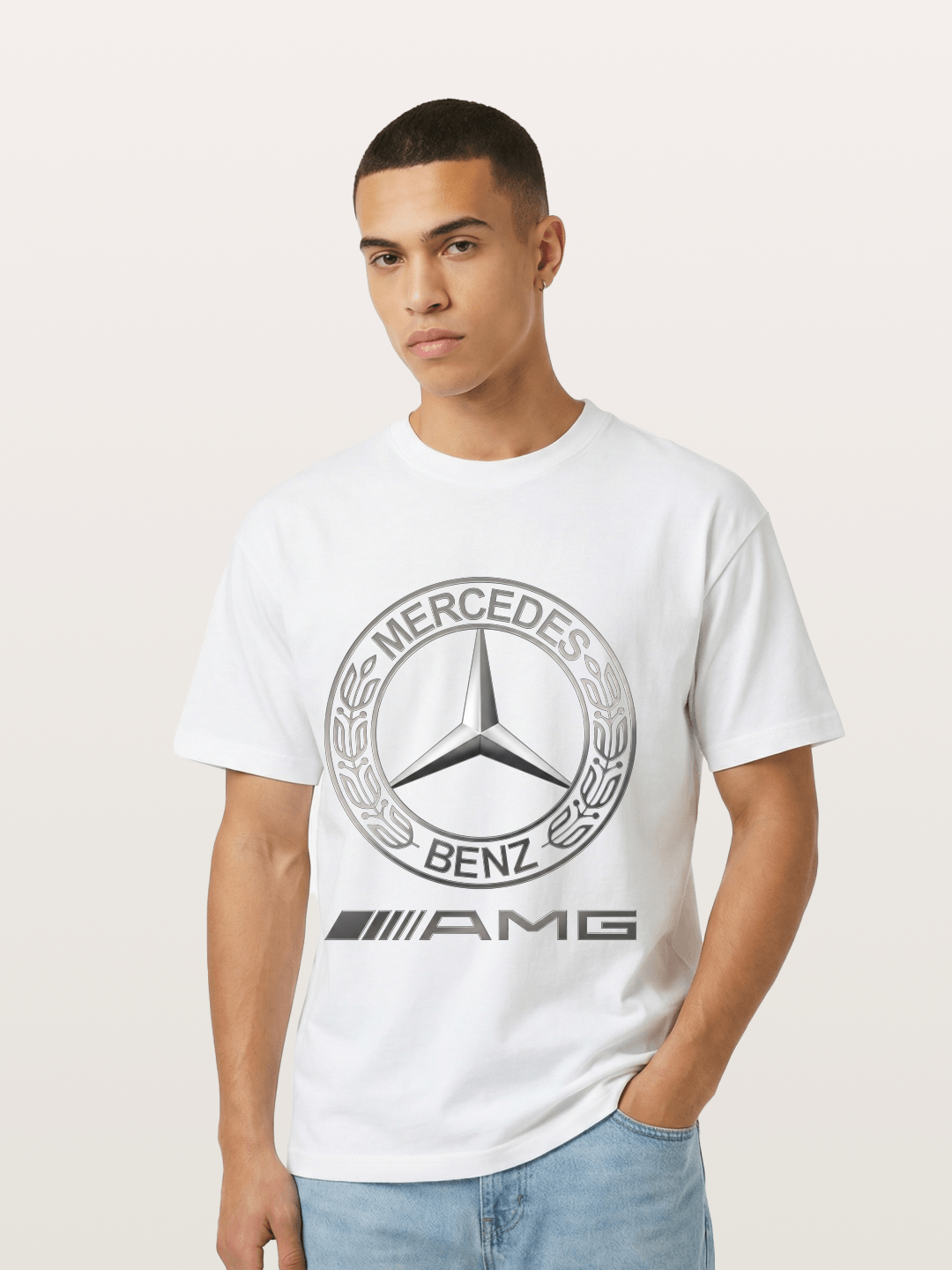 Benz AMG Emblem Art Gildan T-shirt