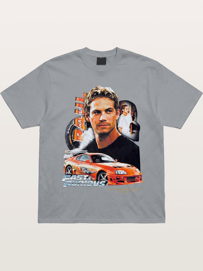 Orange Supra Fast & Furious Gildan T-shirt