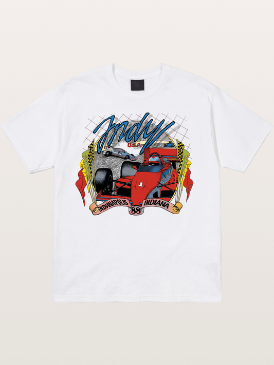Indy 500 Retro Cotton T-shirt
