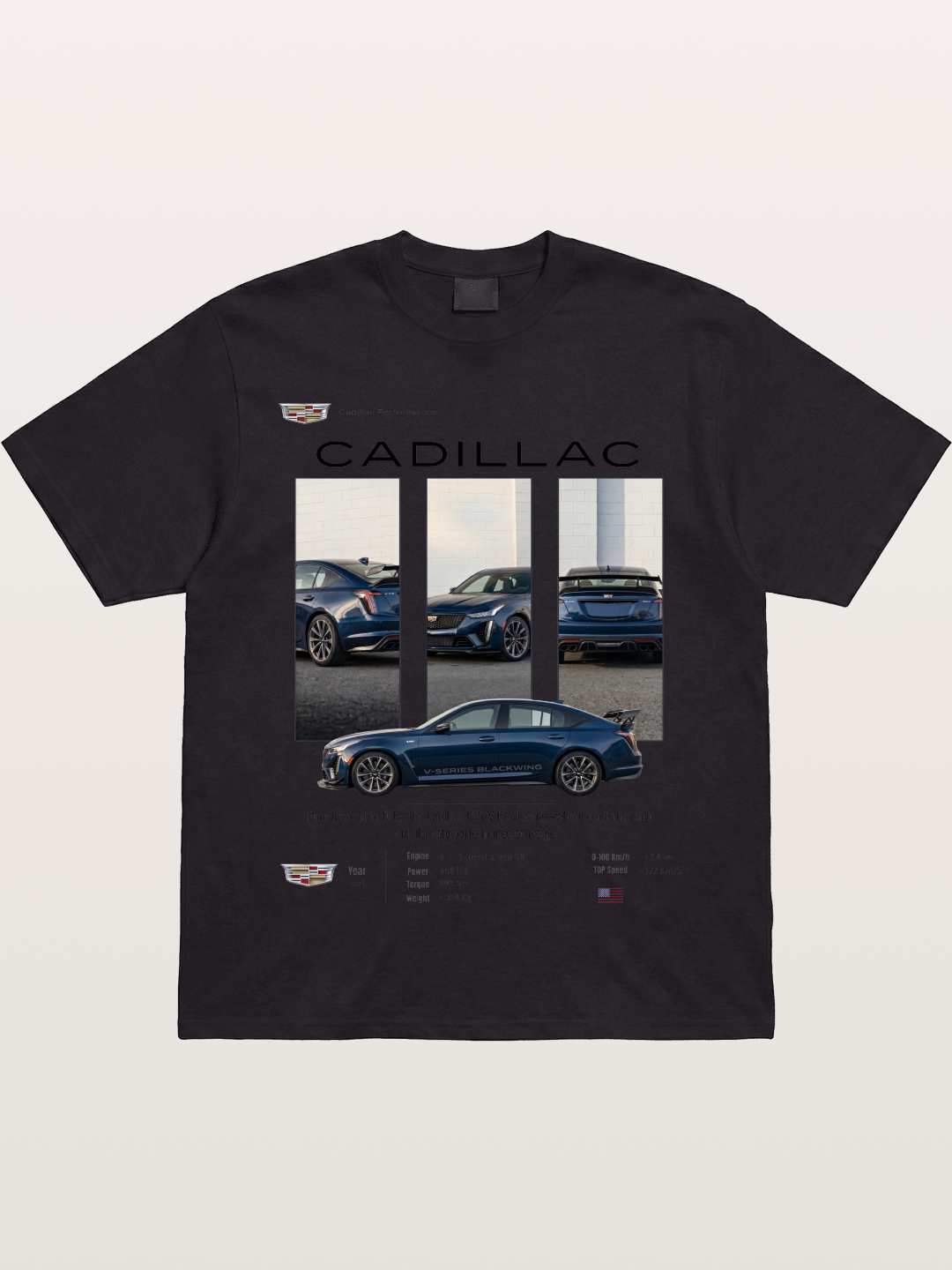 Cadillac Performance Legend Gildan T-shirt
