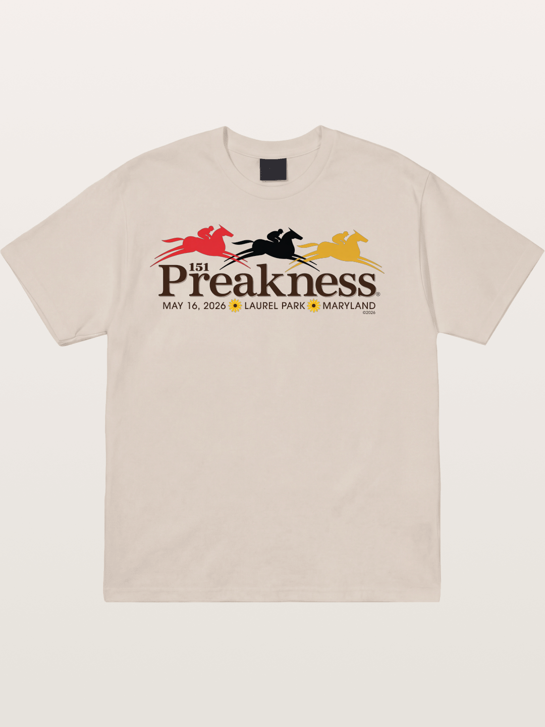 2026 Preakness Stakes Event Graphic Cotton T-shirt