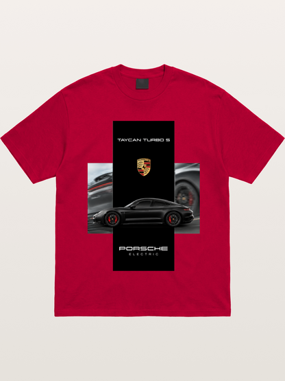 Porsche Taycan Turbo S Electric Gildan T-shirt