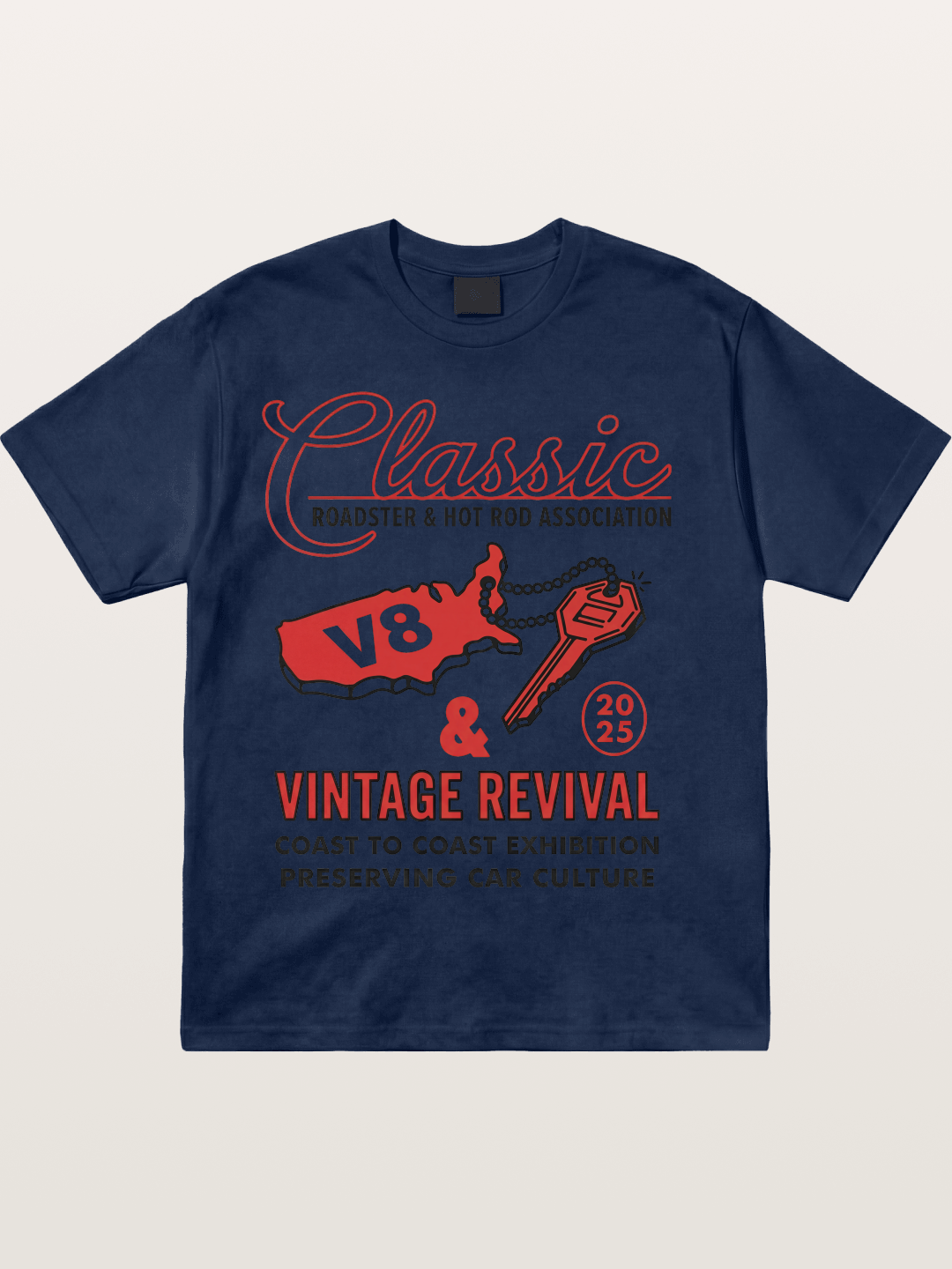 V8 Revival Cotton T-shirt
