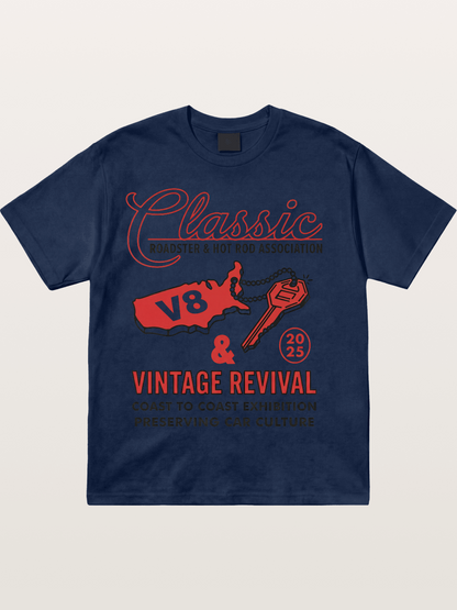 V8 Revival Cotton T-shirt