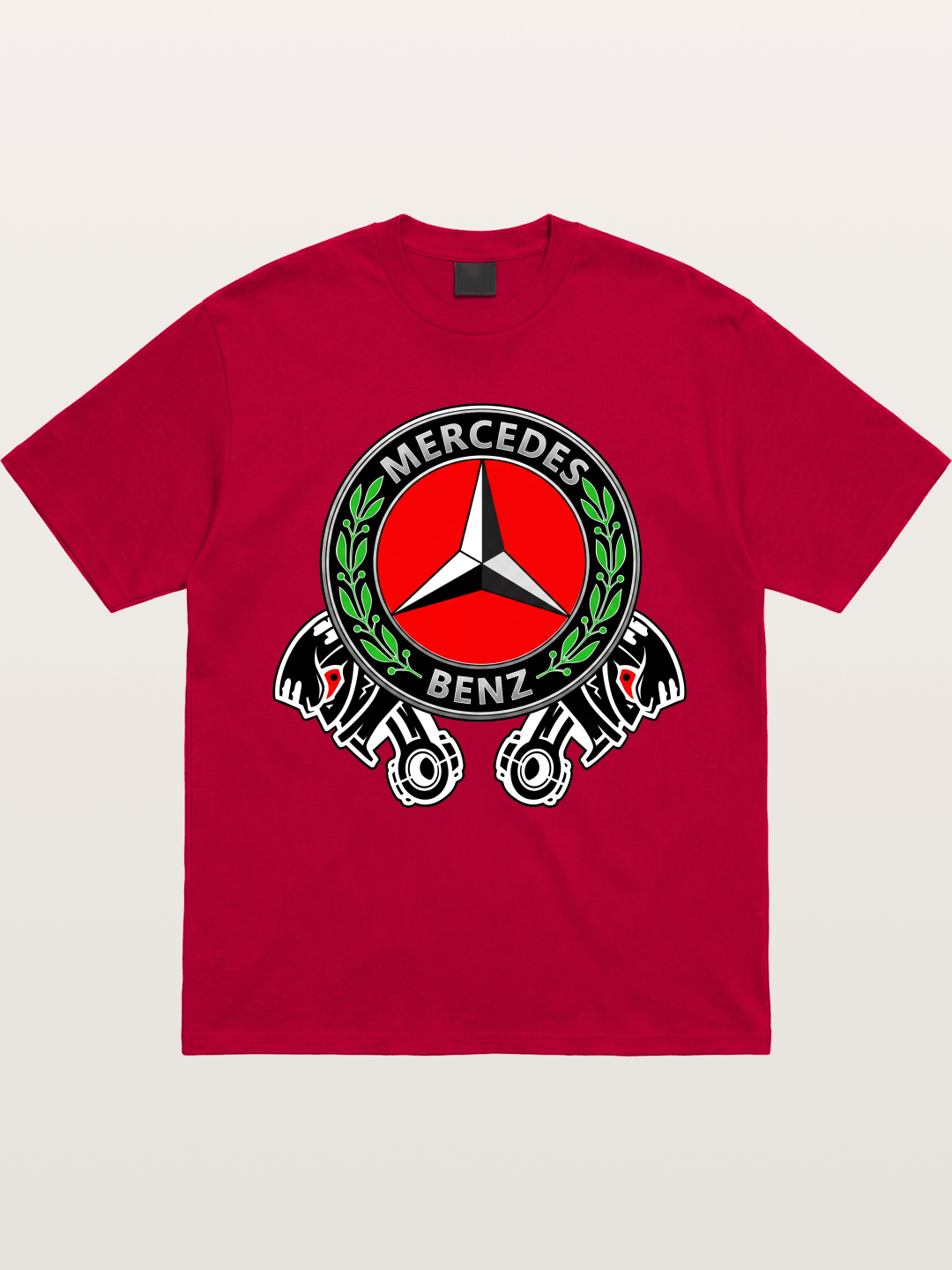 Mercedes-Benz Piston Logo Art Gildan T-shirt