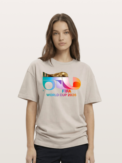 2026 FIFA World Cup Gradient Art Cotton T-shirt