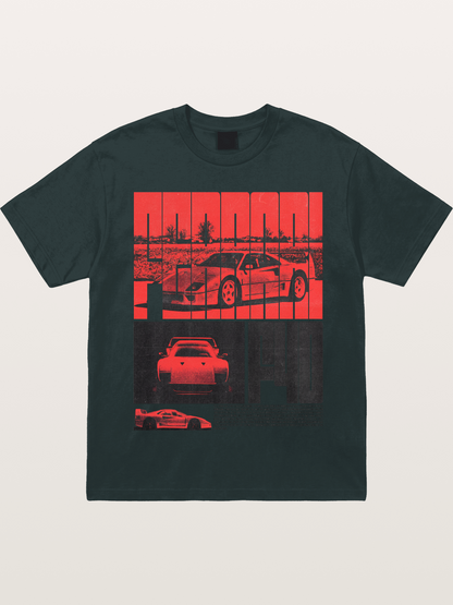 Red F40 Gildan T-shirt