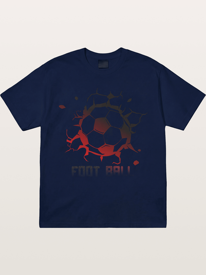 Football Crack Effect USA Style Gildan T-shirt