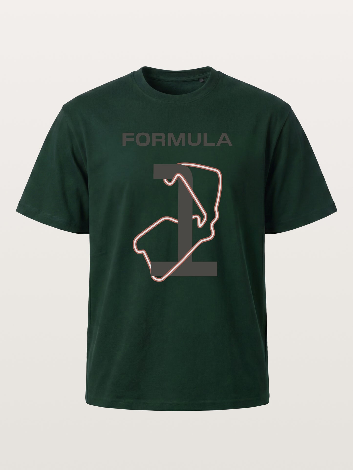 Formula 1 Silverstone Track Monogram Gildan T-shirt