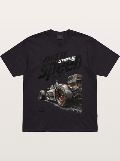 Grunge Speed IndyCar Art Gildan T-shirt
