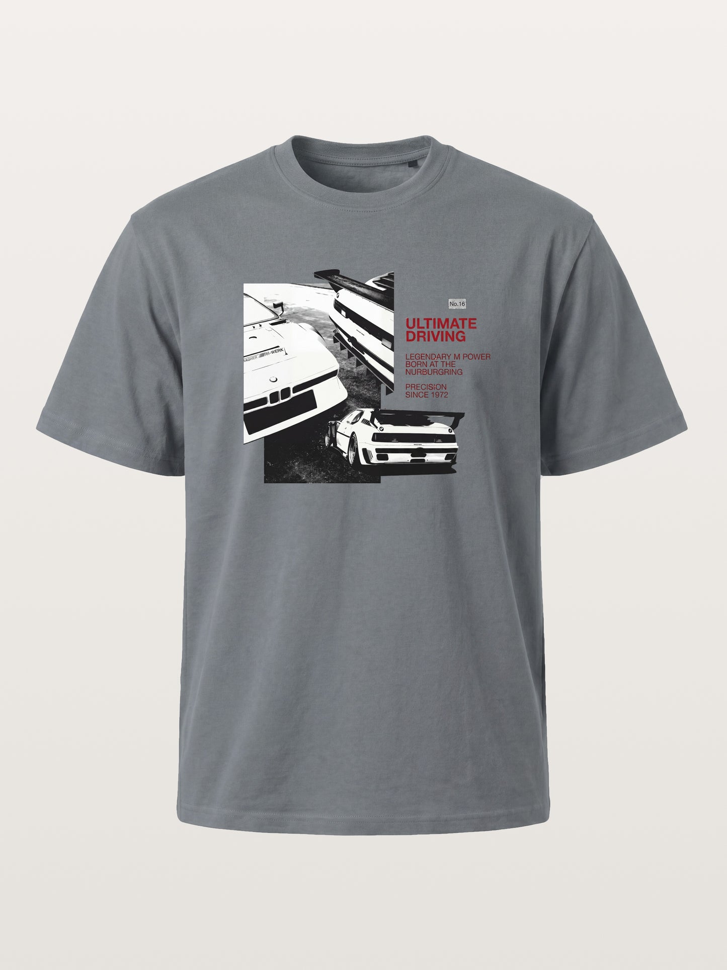 Vintage BMW M3 Black White Card Cotton T-shirt