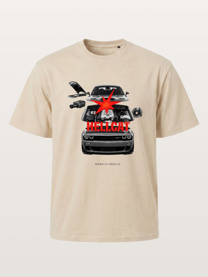 Engine Explode Hellcat Artwork Gildan T-shirt