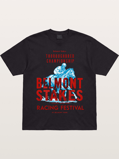 Belmont Stakes Racing Festival Art Gildan T-shirt