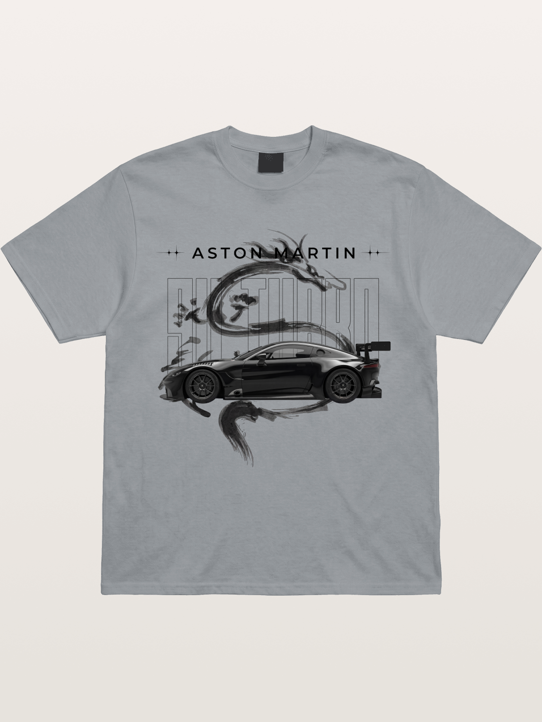 Aston Black Gildan T-shirt