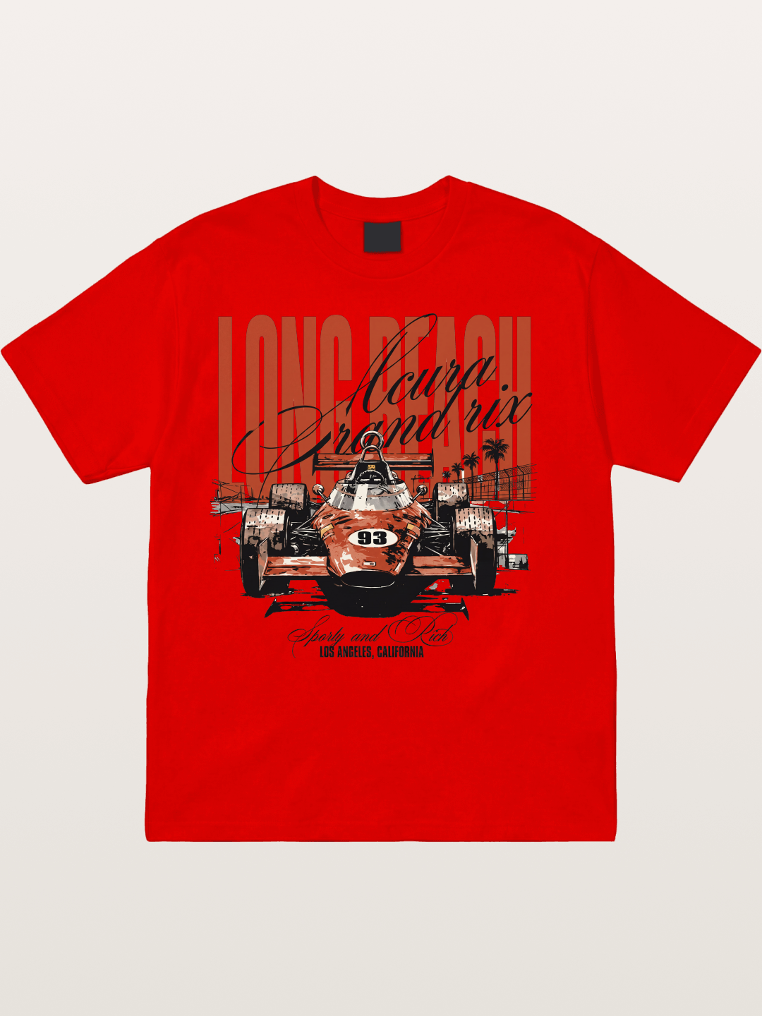 Long Beach Grand Prix Art Cotton T-shirt
