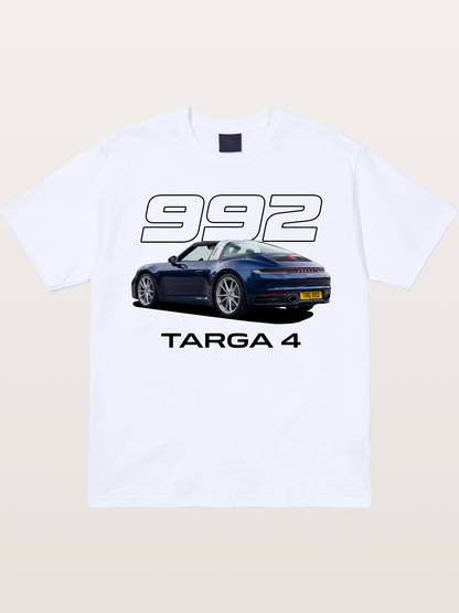 Porsche 992 Targa 4 Poster Gildan T-shirt