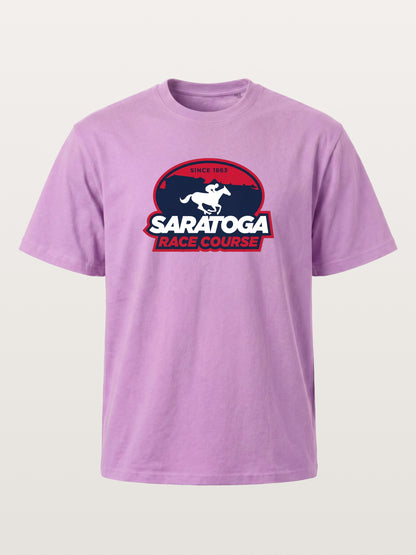 Saratoga Race Course Shield Crest Gildan T-shirt
