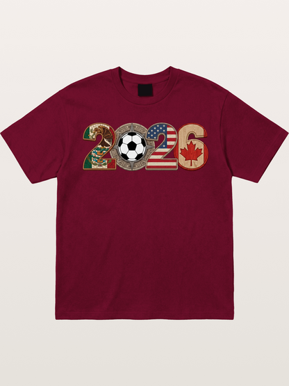 2026 WC Tribal Flag Design Gildan T-shirt