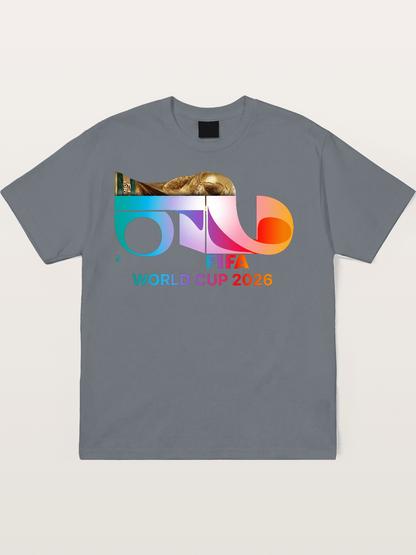 2026 FIFA World Cup Gradient Art Cotton T-shirt