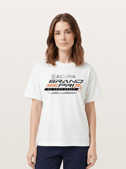 Acura Grand Prix Logo Design Cotton T-shirt