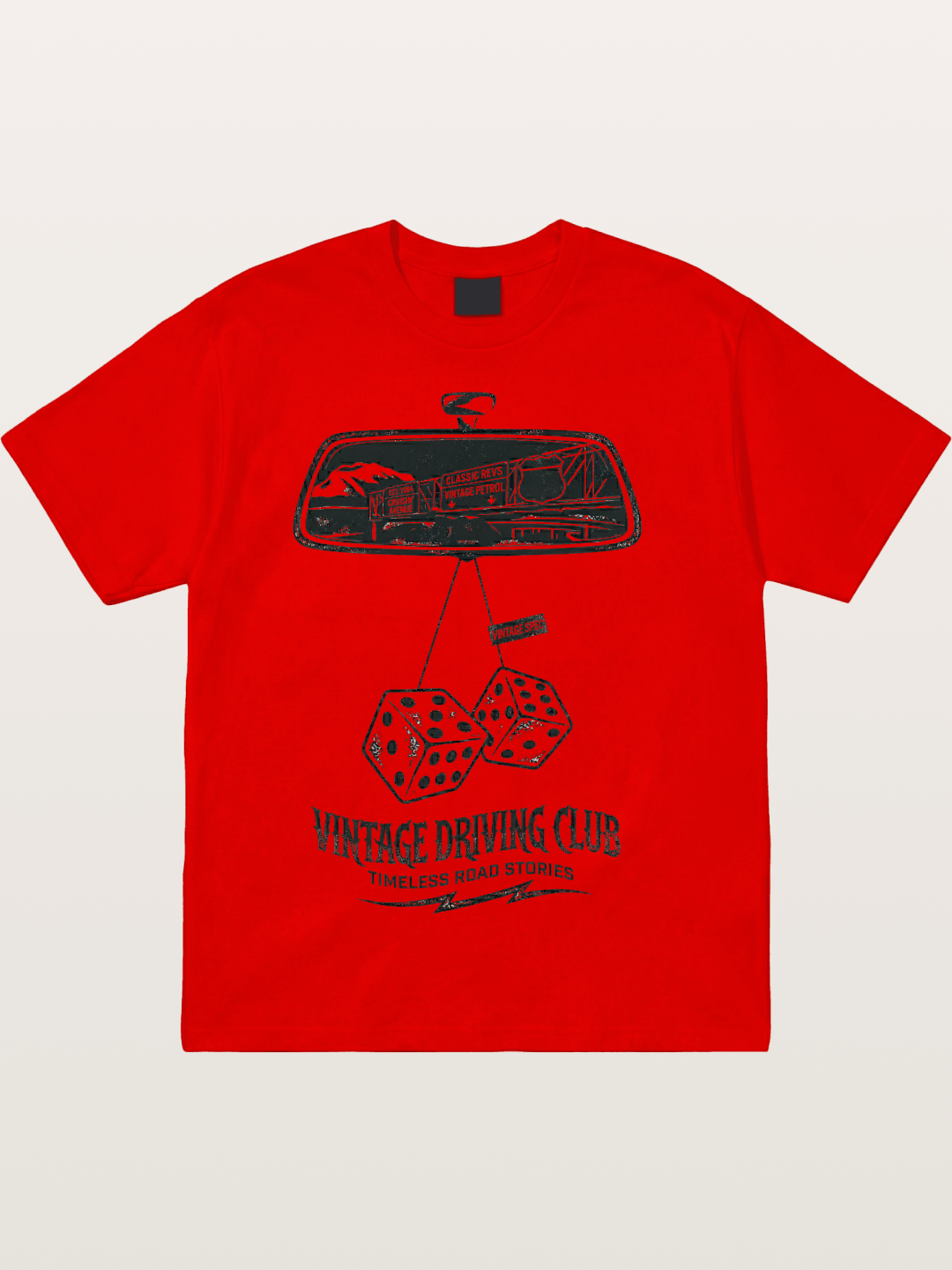 Vintage Drive Club Cotton T-shirt
