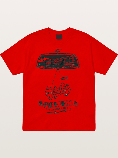 Vintage Drive Club Cotton T-shirt
