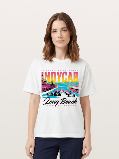 2026 Long Beach 51st IndyCar Cotton T-shirt
