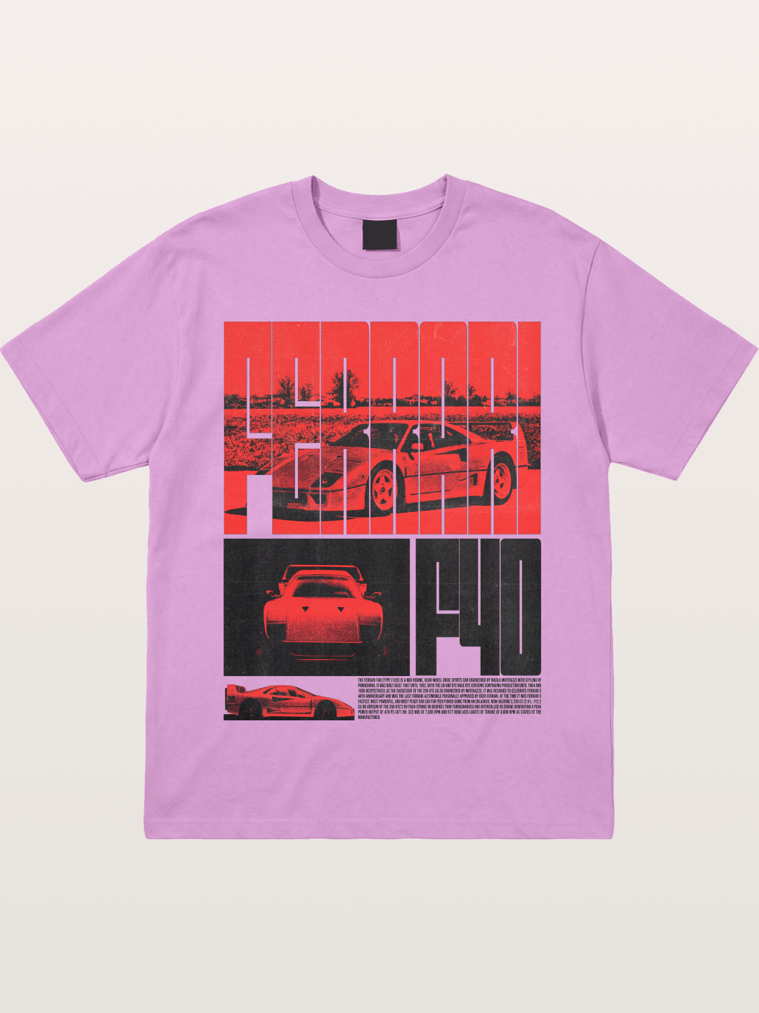 Red F40 Gildan T-shirt