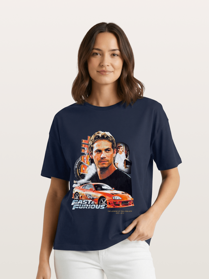 Orange Supra Fast & Furious Gildan T-shirt