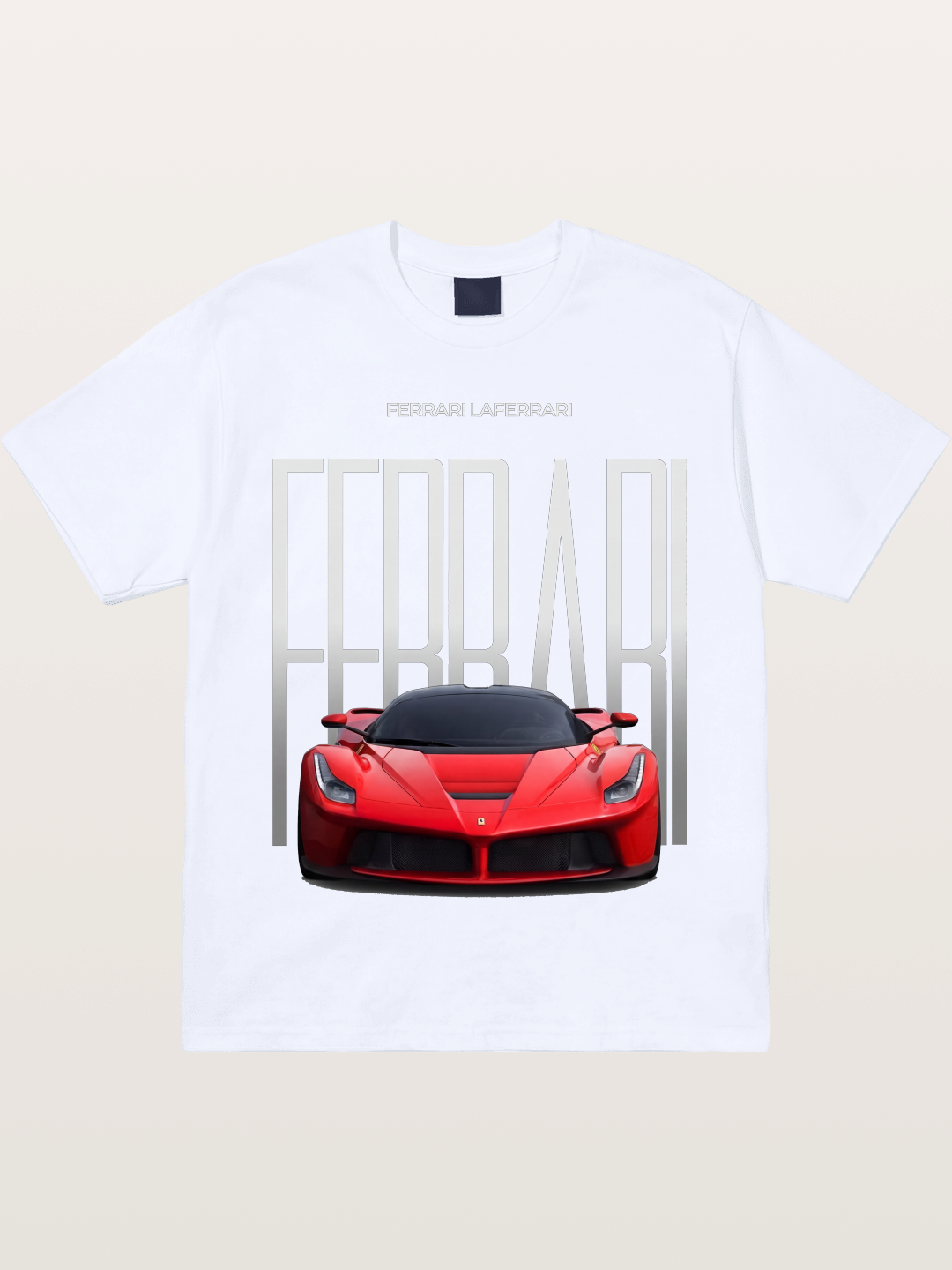 Red Ferrari LaFerrari Hypercar Gildan T-shirt