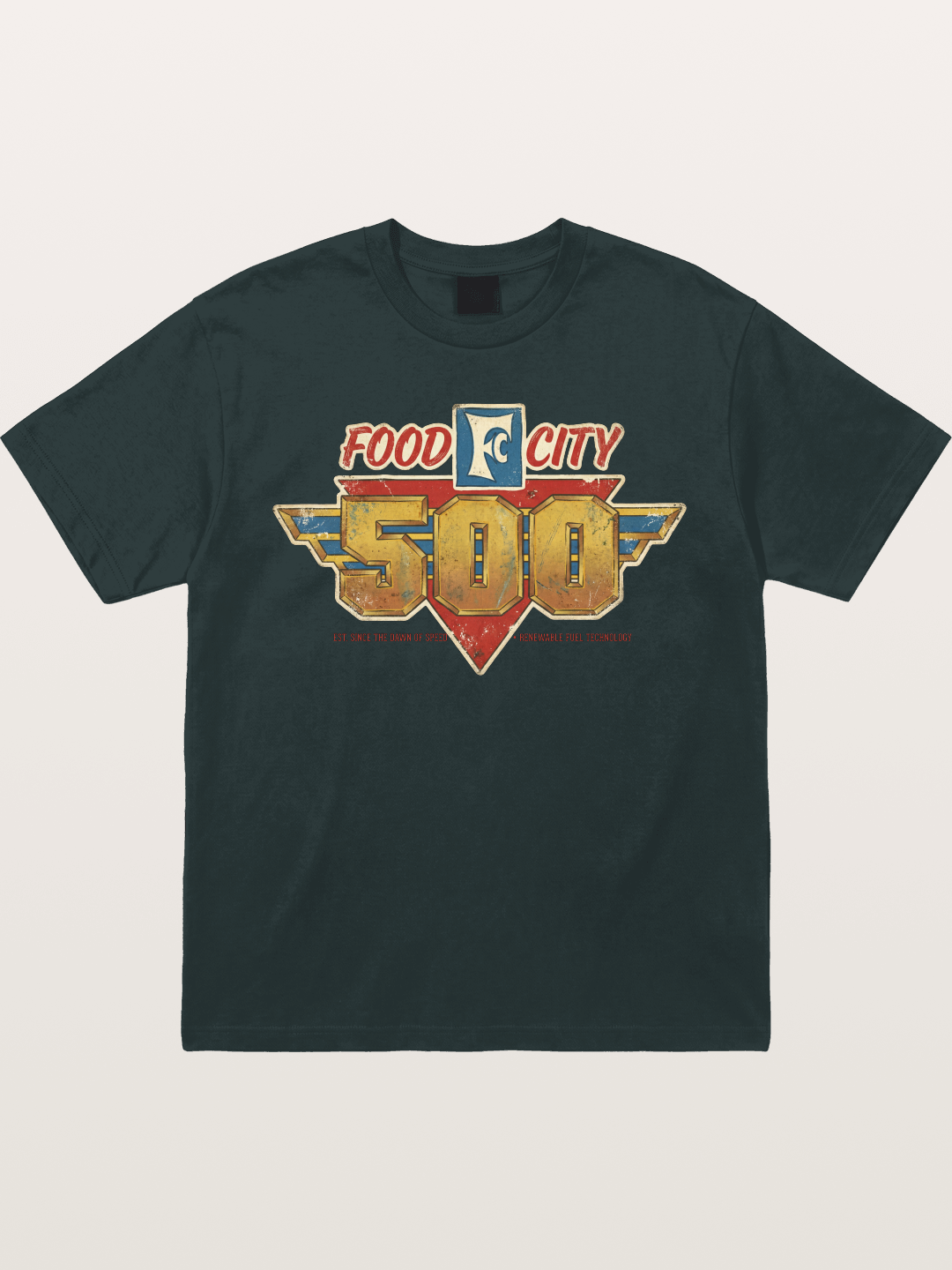 Food City 500 Retro Logo Art Gildan T-shirt