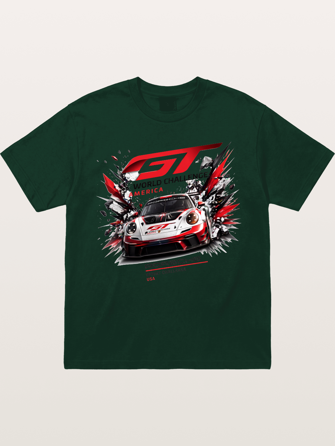 Porsche GT3 Sprint Challenge Art Gildan T-shirt