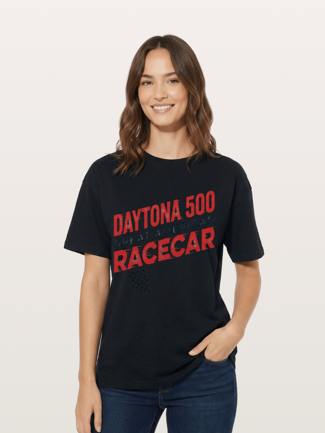 Daytona Race Cotton T-shirt