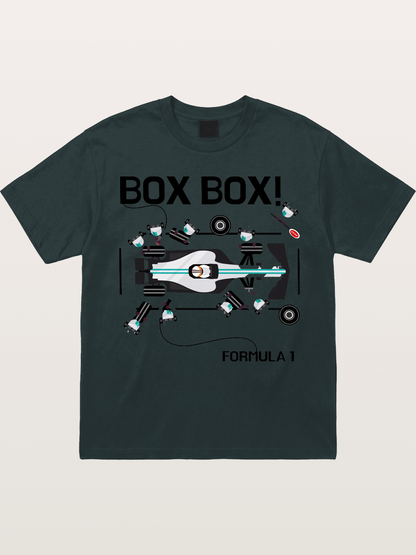 F1 Box Box Pit Stop Graphic Gildan T-shirt