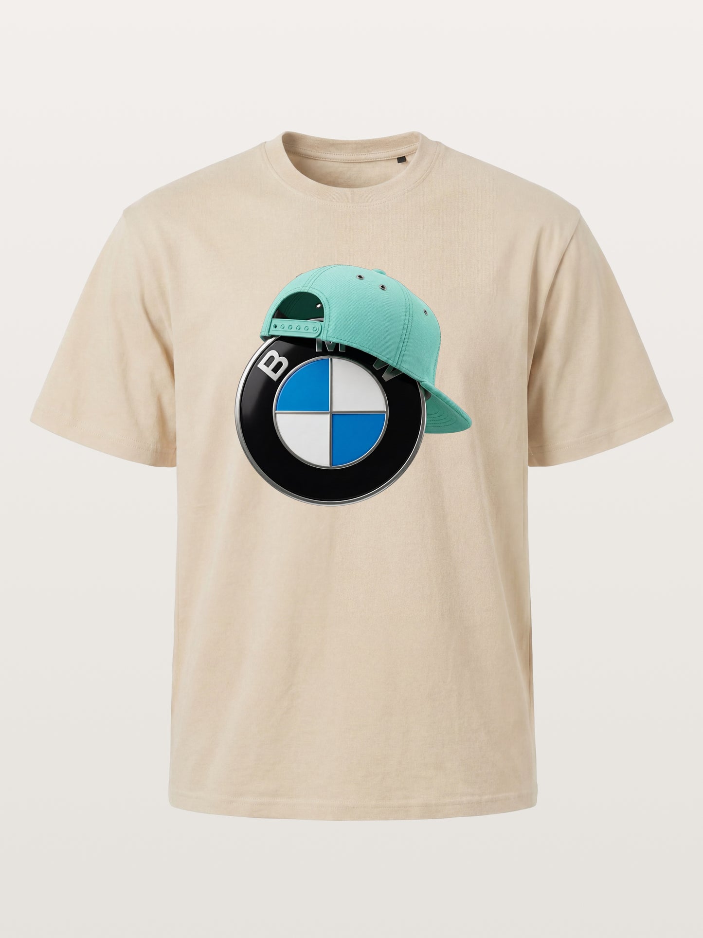 BMW Logo & Tiffany Cap Art Gildan T-shirt