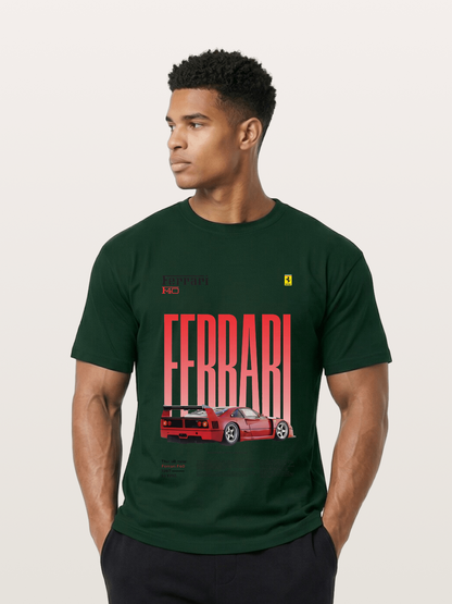 Gradient Red Gildan T-shirt