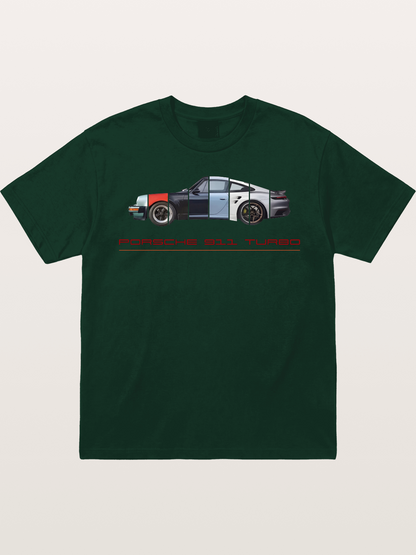 Porsche 911 Turbo Split Sections Gildan T-shirt