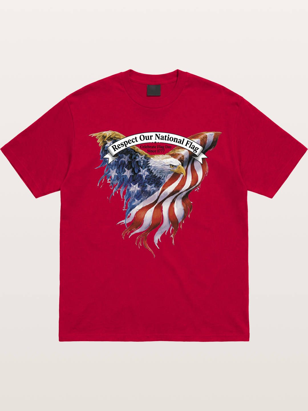 Flag Wing Eagle Banner Art Gildan T-shirt