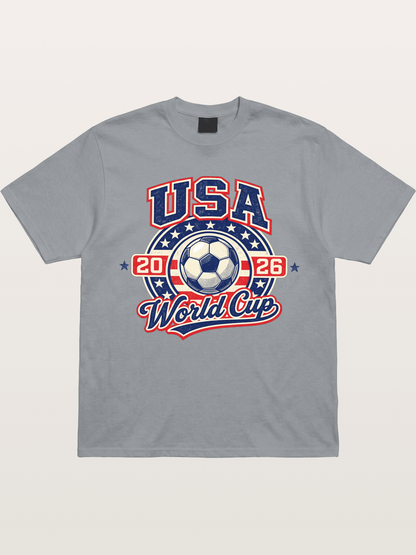 USA World Cup 2026 Retro Badge Gildan T-shirt
