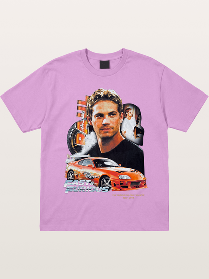 Orange Supra Fast & Furious Gildan T-shirt