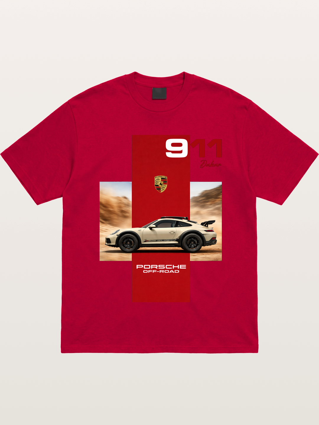 Porsche 911 Offroad Safari Style Gildan T-shirt