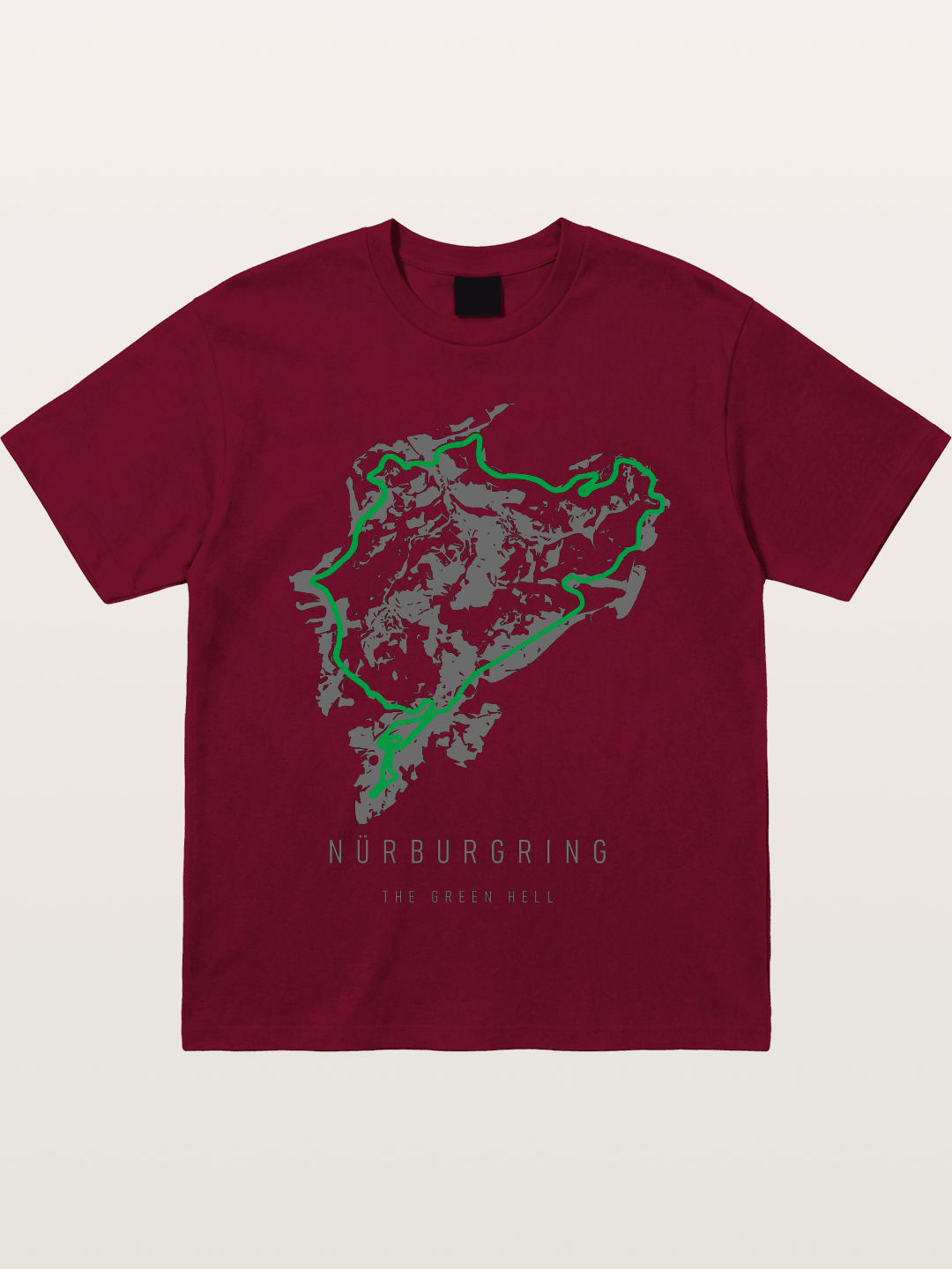 Green Hell Nu?rburgring Track Gildan T-shirt