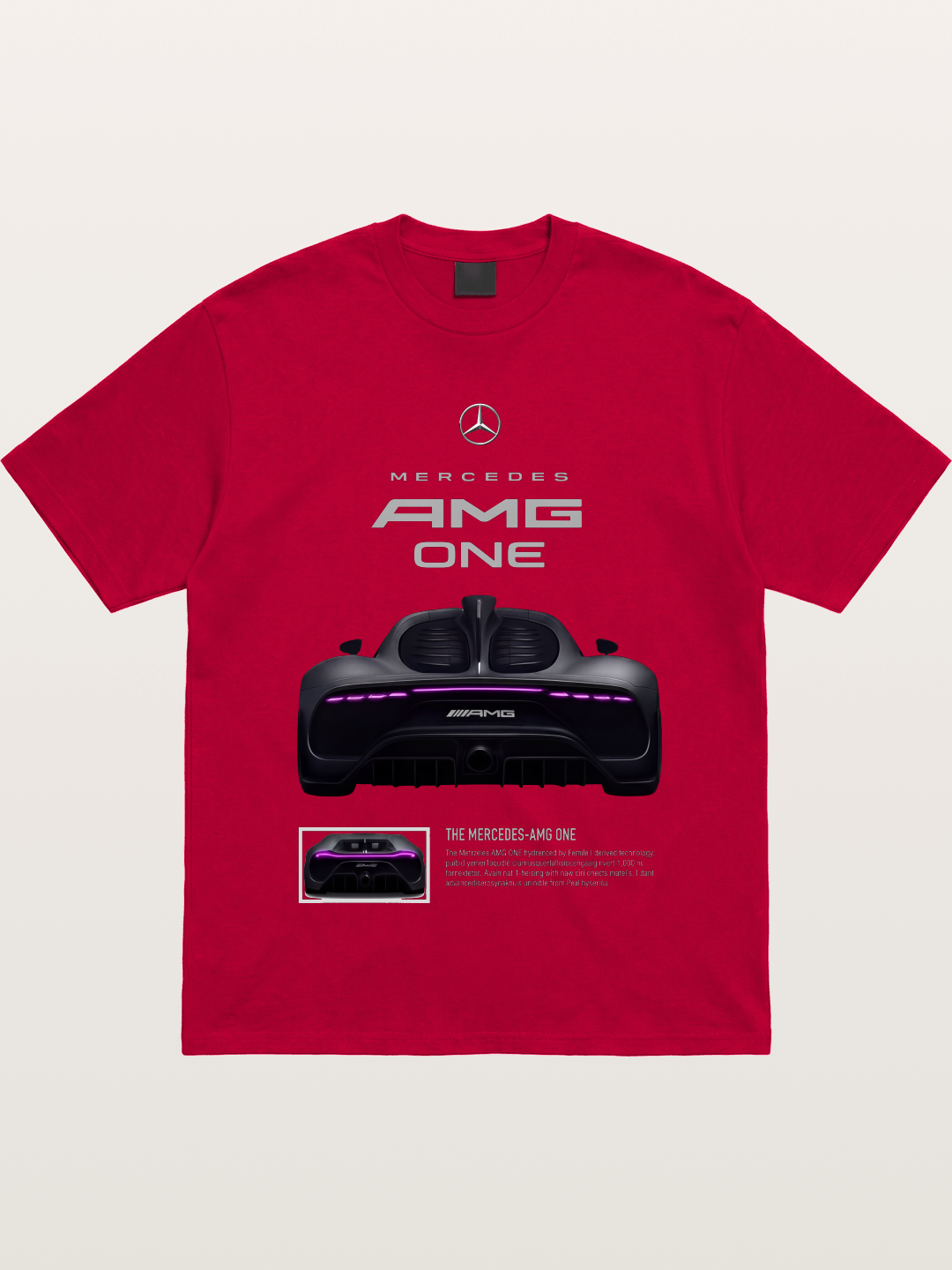 AMG One Purple Taillight Gildan T-shirt